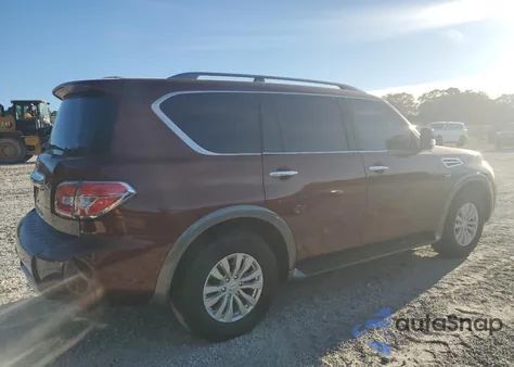 2018 Nissan Armada Sv from USA, damaged, VIN JN8AY2ND8J9050182